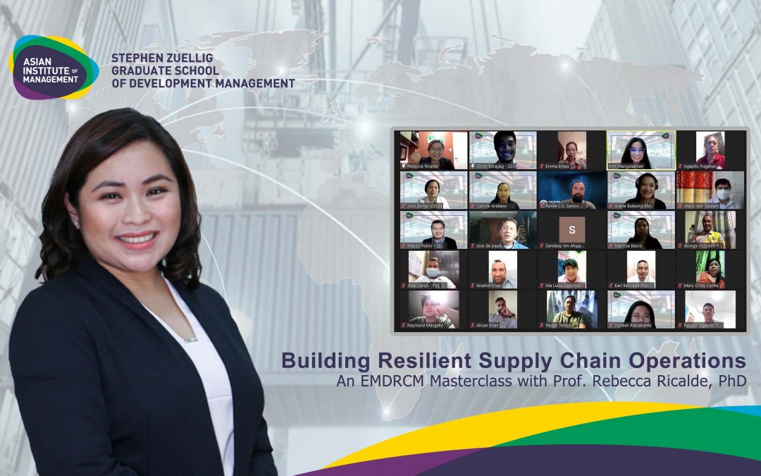 Building Resilient Supply Chain Operations: An EMDRCM Masterclass