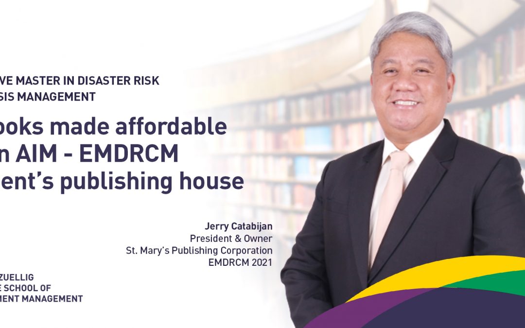 e-Books made affordable by an AIM – EMDRCM student’s publishing house