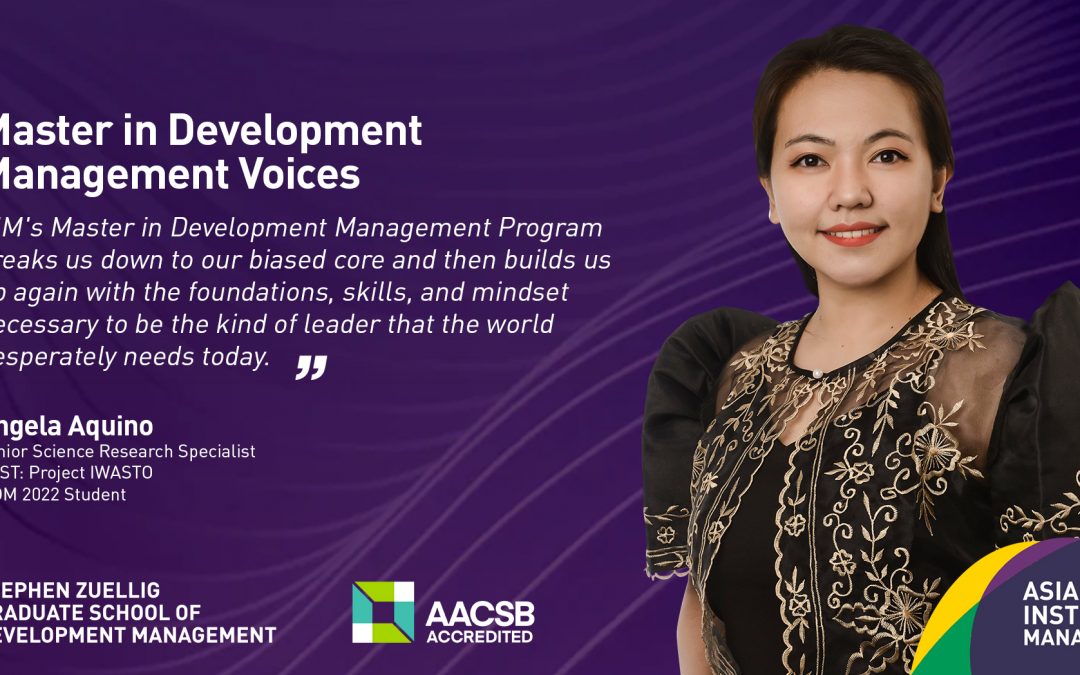 AIM’s Master in Development Management curriculum grabs student’s attention