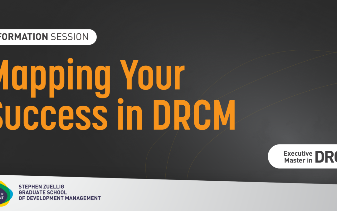 Executive Master in DRCM: Info Session – Last Call for Applications!