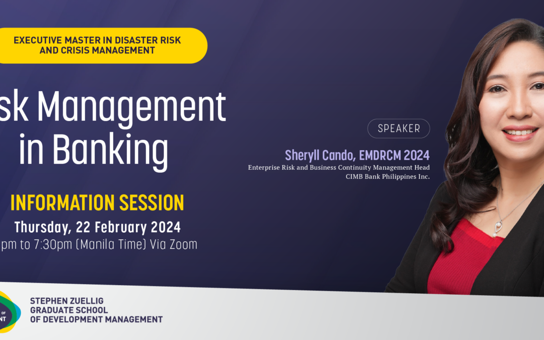 Program Overview Session: Risk Management in Banking